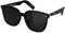 GetD AI Smart Bluetooth Sunglasses for Men and Women, Voice Control and Open Ear Style Smart Glasses Listen Music and Calls with Speakers Nylon Polarized Square