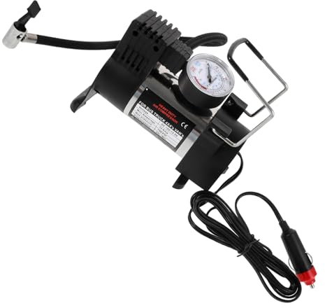 OSOLADY Gonfleur Électrique Portable Psi Pour Pneus Compresseur Compact Pour Voitures Vélos Et Facilité Utilisation Et Stockage Pratique