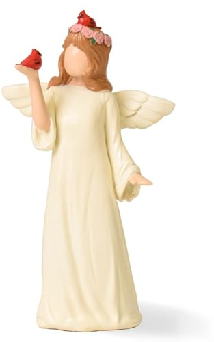 NANAOUS Schutzengel-Statue, Engelsfiguren für Frauen, Harzstatuen, Sympathie, Erinnerung, Gedenkkomfort, Himmel, Weihnachten, Erntedankfest, Geschenke