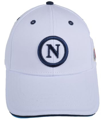 Enzo Castellano SSC NAPOLI Scn Baseballkappe, Farbe Weiß, Einheitsgröße