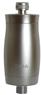 GAIA Filters | Hard Water Shower Filter | Removes Up to 99% of Chlorine, Heavy Metals, Impurities | Promotes Healthy Skin and Hair | Fits All Showers (Chrome)