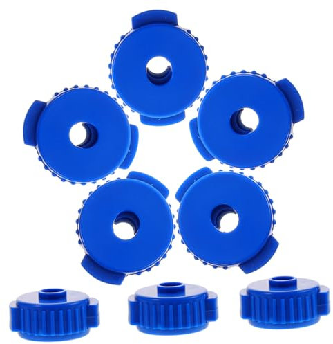 COOPHYA 8piezas Tuercas De Platillo Rápidas De Plástico Accesorios De Batería Fáciles De Instalar y Extraer Estables y Duraderas Para Kits De Percusión