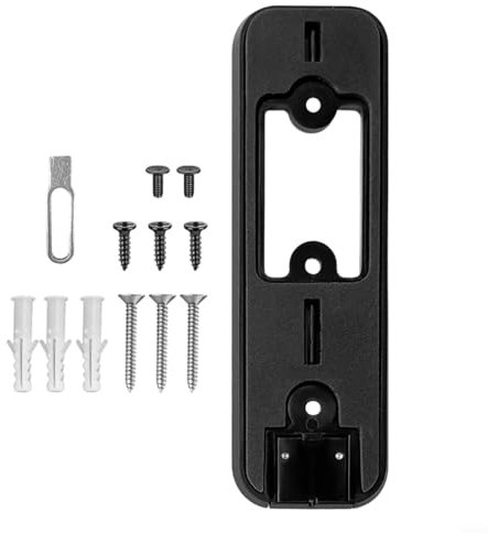 Advokingtap Video Doorbell Backplate Replacement For Blink 3-Hole Wall Mount Plate Security Camera Mounting Bracket