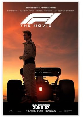 qdfaec F1 Filmposter auf Leinwand, Schlafzimmer, Landschaft, Büro, Raumdekoration, Geschenk, 60 x 90 cm