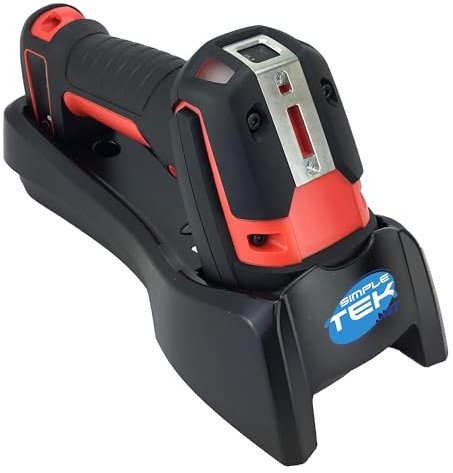 SIMPLETEK - Rugged Wireless Bluetooth 1D/2D Barcodeleser mit USB-Ladestation