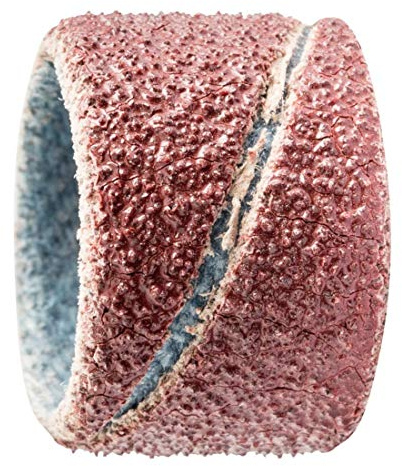 PFERD 147733 Schleifhülsen, Ausführung Korund A, Zylindrische Form, 80 Korngröße, 10mm x 13mm, 100 Stück