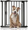 Bettacare Auto Close Pet Gate, 75cm - 82cm, Matt Black, Pressure Fit Stair Gate for Dog & Puppy, Safety Barrier for Doors Hallways and Spaces, Easy Installation