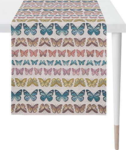 Apelt TischläuferSummer Garden Gobelin bunt Größe 44x140