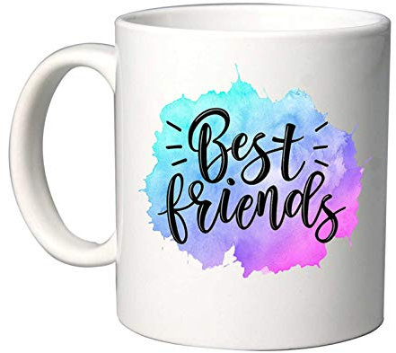 Mr. Gadgets - Tazza Amicizia con Scritta Best Friends (Modello 3)