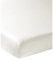 Meyco Home Basic Jersey Uni Spannbettlaken Doppelbett (Bettlaken mit weicher Jersey-Qualität, aus 100% Baumwolle, perfekte Passform durch Rundum-Gummizug, Maße: 160 x 200 cm), Warmes Weiß