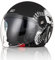ORIGINE Casco Moto Jet Casco Scooter con Doppia Visiera Omologato ECE 22-06