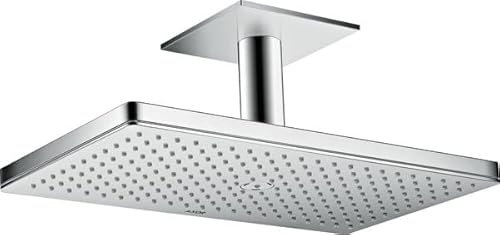 hansgrohe AXOR ShowerSolutions Kopfbrause 460/300 1jet, Deckenanschluss, Farbe: Stainless Steel Optic