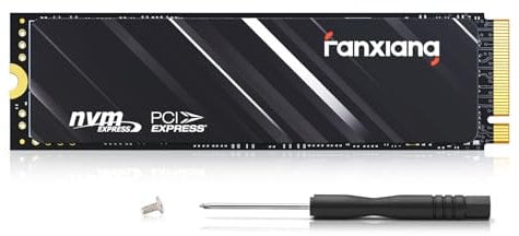 fanxiang SSD 1TB NVMe M.2 PCIe Gen4 fino a 5100 MB/s - SSD Interno Gaming - Unità a Stato Solido Compatibile con Notebook e PC Desktop - SP610