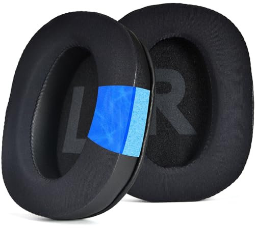 XBERSTAR Replacement Ear Pads for Logitech G Pro/G Pro X Gaming Headphones Memory Foam Earpads - Black