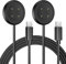 USB-C Charging Cable for Google Pixel Watch 2/3, FYOUNG Magnetic Charger Cord for Fitbit Versa 3/4 Sense 1/2 Ace LTE Charger Replacement(3.3ft/1m) - 2Pack