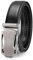 WERFORU Herren Gürtel Leder Automatik Ratsche Ledergürtel für Männer Anzug Business Kleidung, Breit 35mm, Schwarz