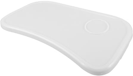 Didiseaon Baby High Chair Tray Universal Dining Seat Accessory for Toddlers Portable Feeding Highchair Clip-on Tray White