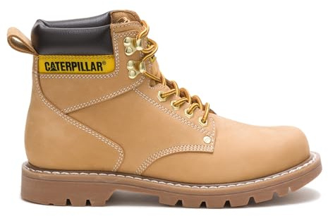 CAT Footwear mens Second Shift Work Boot, Honey, 5.5 Wide US