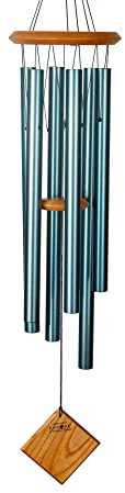 Woodstock DCV37Encore Collection Verdigris Chimes of Earth Windchime,Green,37 in.