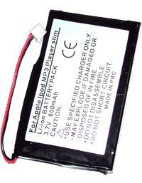 AboutBatteries Batterie pour Apple IPOD 3eme Generation, 3.7V, 550mAh, Li-ION