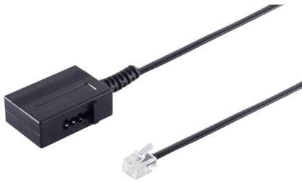 RJ11 Stecker Western auf TAE N-Buchse 0,2m