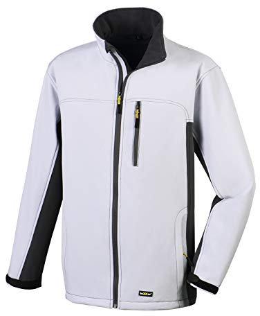 teXXor Softshelljacke Skagen atmungsaktive Microfleece Arbeits, L, weiß, 4144