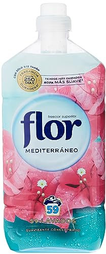 Flor Flower fabric softener concentrate fresh ocean, 1062ml