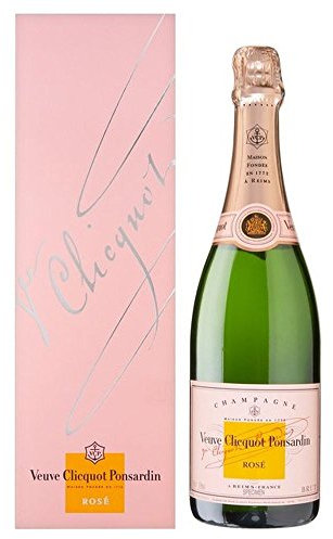 Veuve Clicquot Brut Rose Champagne 0,75L - (Packung mit 6)