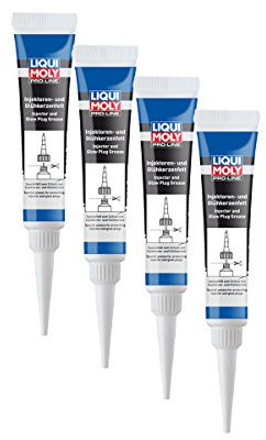 4x LIQUI MOLY 3381 Pro-Line Injektoren- und Glühkerzenfett 20g