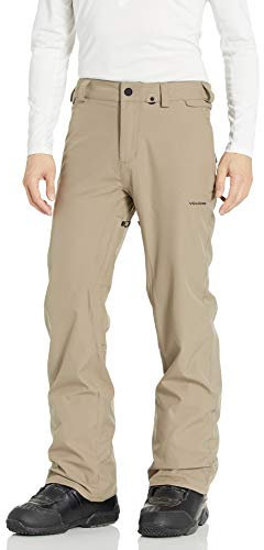 Volcom Frickin Herren Chino-Snowboardhose mit lockerer Passform, Teakholz, XX-Large