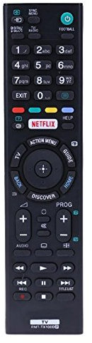 VINABTY RMT-TX100D Télécommande de rechange compatible avec Sony TV FW-75X8570C KD-43X8305C KD-49X8005C KD-49X8305C KD-49X8307C KDL-32R400C KD-49X8309C KD-55S8005C KD-55S85 05C