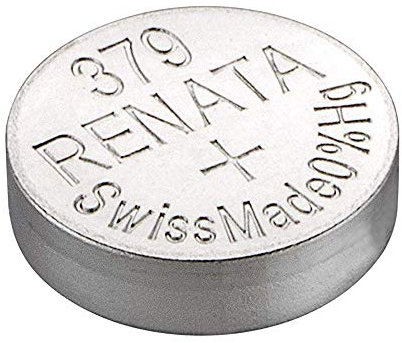 1 x Renata 379 Watch Battery 1.55v SR521SW - Official Renata Watch Batteries