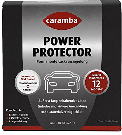 Caramba Power Protector 75ml Lackversiegelung Komplett-Set