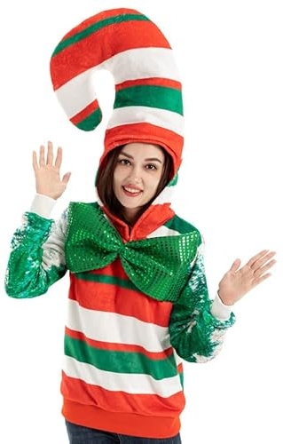 OFF THE RACK Drôles pour Femmes Unisexes pour Pulls Tricotés Fête de Noël Sweater