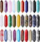 QINJIEJIE 30PCS Natürlicher Edelsteine Sechseckige Zauberstab Kristalle Steine Set Amethyst Rosenquarz Heilende Kristall Reiki Chakra Steine Meditation Deko Geschenk