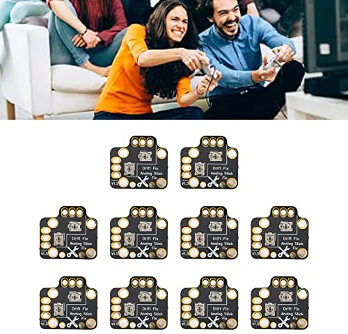 Vomeko 10pcs Gamepad Joystick Drift Repair Board – Universale 3D Joystick Analogico Drift Fix Drift Fix Kit Mod per controller di gioco, Joystick Drift Fix Mod Kit