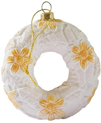 harayaa Weihnachts Hängedekoration, Weihnachtsschmuck, Foto Requisiten, Weihnachtsanhänger, Büro DIY Kunsthandwerk, Krapfen