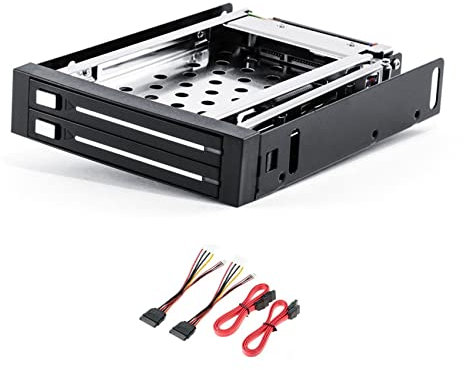 Booso Bandeja de 2.5 pulgadas para disco duro SSD de 2.5 pulgadas, unidad de disco duro SATA, caja de extracción de disco duro