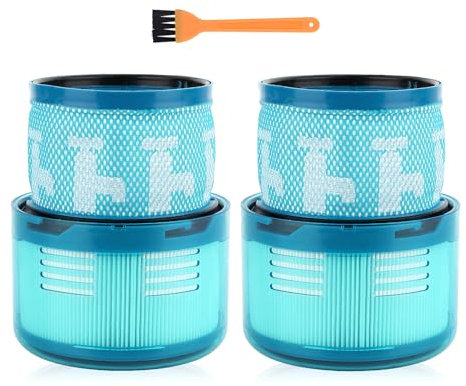 2 filtri di ricambio compatibili con Dyson Gen5 Detect, Gen5 Detect Absolute SV23, Gen5 Outsize, Gen5 Outsize Absolute SV24 Gen5 Detect Fluffy aspirapolvere a batteria, Gen5 HEPA