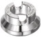 QUARKZMAN 5537 Uhrengehäuseöffner Matrizen, 29,5 mm Legierter Stahl Uhrenrückdeckel-Entferner Reparaturzubehör für Uhrenreparatur Uhrmacher, Silber