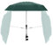 Sombrilla para cochecito de bebé, parasol para cochecito con abrazadera, parasol para cochecito de bebé, parasol UPF 50+ para silla de paseo o silla de playa, verde oscuro, Refer to description