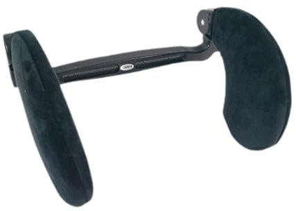 Ronyme Autositze Kissen Kopf Nackenstütze Einfache Installation Schlafkopfstütze Schlafkissen für Autositz mit Stange Reise Erwachsene Kinder, Schwarz