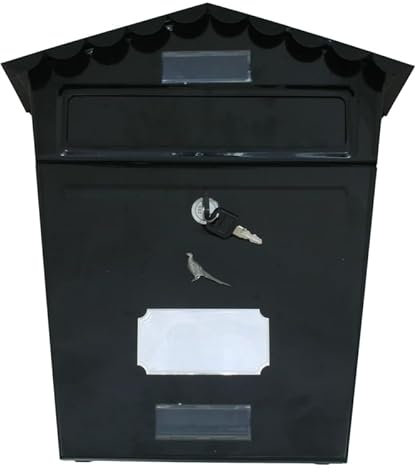 Pheasant Standing Post Box Mailbox Waterproof Steel Letterbox With Lock Free Engraving 271