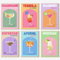 lxmydm Lot de 6 verres à vin de peinture numérique avec 6 pinceaux - Convient pour garçons et filles comme cadeaux (20 x 30)