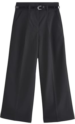 NEXT Mädchen Hose mit weitem Beinschnitt, Senior-Schulhose
