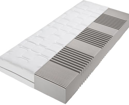 Sleepneo Grand Master Matratze 100x200 Höhe 26cm, 7-Zonen Kaltschaummatratze H4, Öko-Tex Zertifiziert, Made in Germany