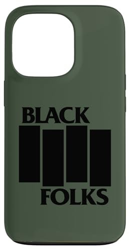 SCHWARZE LEUTE Hülle für iPhone 13 Pro