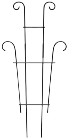 Traliccio per Piante Rampicanti 23,62 Pollici Supporto Decorativo | Tutore per Piante per Edera Pothos Piselli Fagioli Vite Fiorita