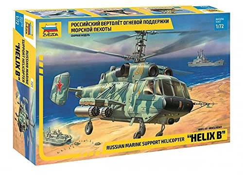 Zvezda,1:72,Kamov KA-29 Naval Support Helicopter,# 7221