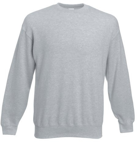 Fruit of the Loom Herren 62-154-0 Taille (1er Pack), grau meliert, L